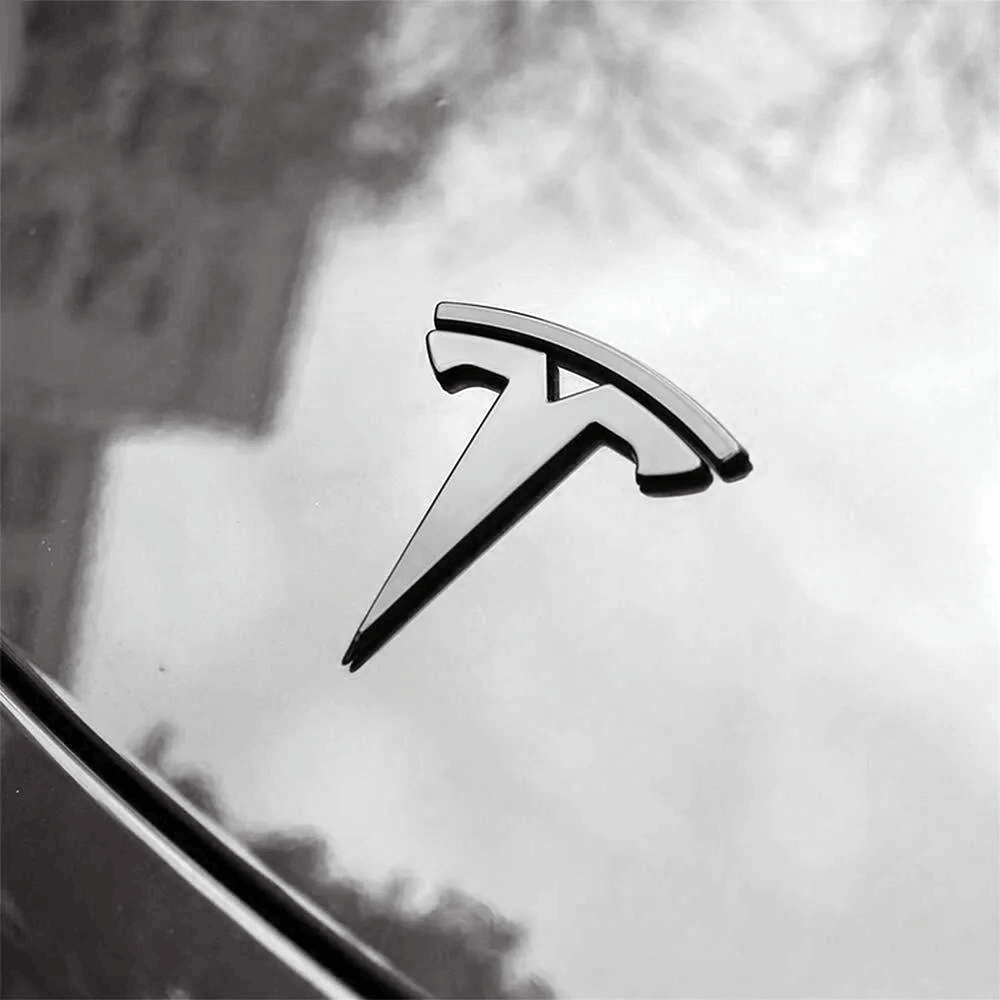 Tesla Logo/Emblem Motorhaube Mattschwarz für Model 3 und Y - Aluminium – My  Tesla Tuning