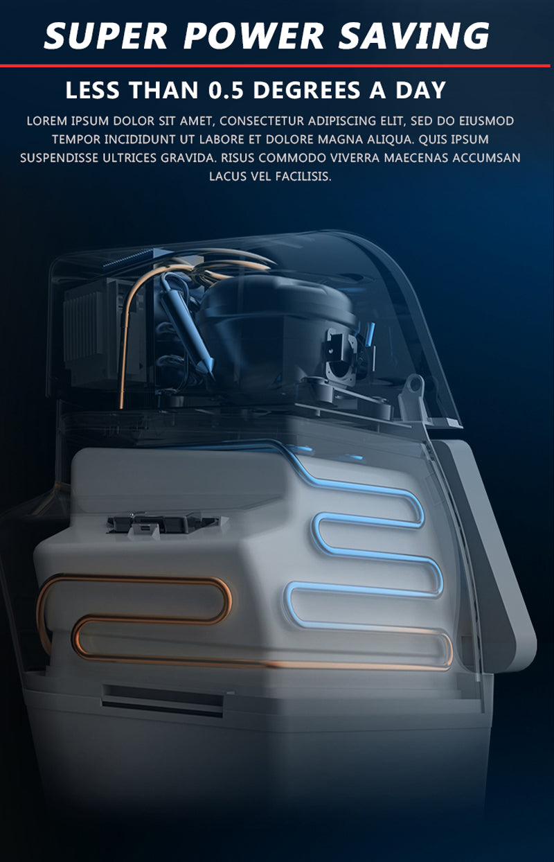 Modell Y Stamm Kühlschrank Benutzerdefinierte Für Tesla Modell Y 2019-2023  LHD RHD Stamm Kühlschrank 15L Medizin Lagerung Reise kühlschrank
