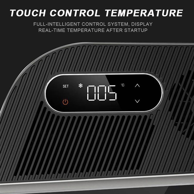 Einbau-Kühlschrank für Tesla Model Y, Nahaufnahme