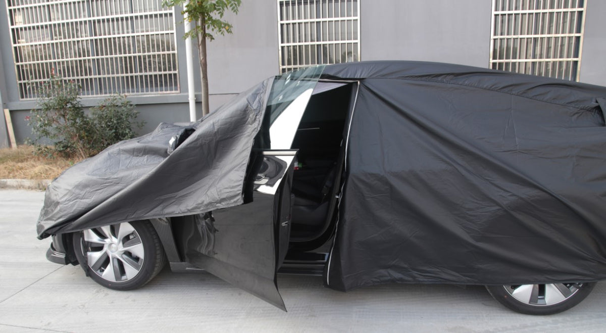 Outdoor-Schutzabdeckung für Tesla Model 3/Y, Detailansicht