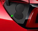 Tesla Charging Port Cover - Rubber, EU Plug, Protection