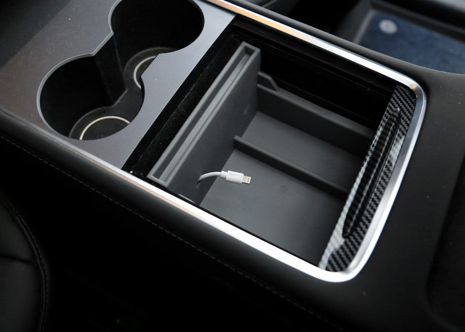 Organizer Box Mittelkonsole für Model 3/Y - Mehr Ordnung und Platzopti – My  Tesla Tuning