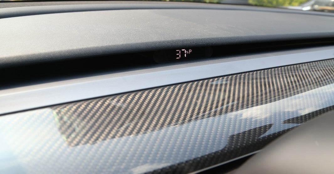 Head-Up Display (HUD) für Tesla Model 3/Y, Detailansicht