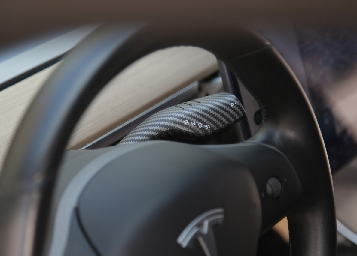 Blinkerhebel-Abdeckung für Tesla Model 3/Y, Detailansicht