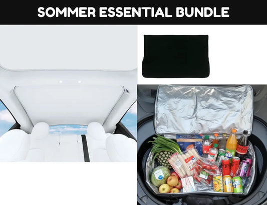 Sommer Essential Bundle – Sonnenschutz & Kühlung für dein Tesla