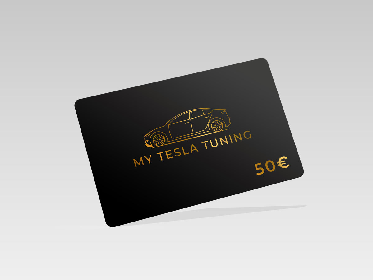 Geschenkgutschein von My Tesla Tuning, Motiv-Detail