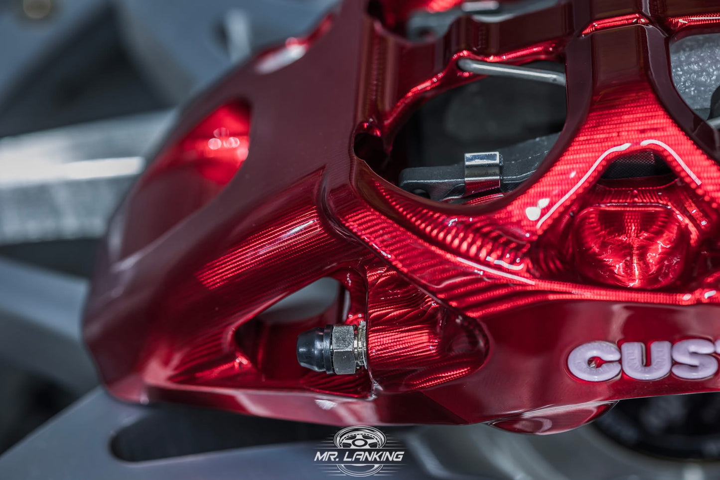 CUSTUNING 6-pot brake system (6-Kolben Bremsanlage 380mm)