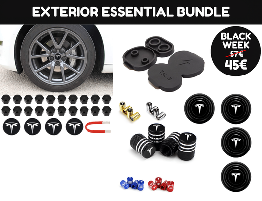 Exterior Essential Bundle – Schutz & Style für deinen Tesla