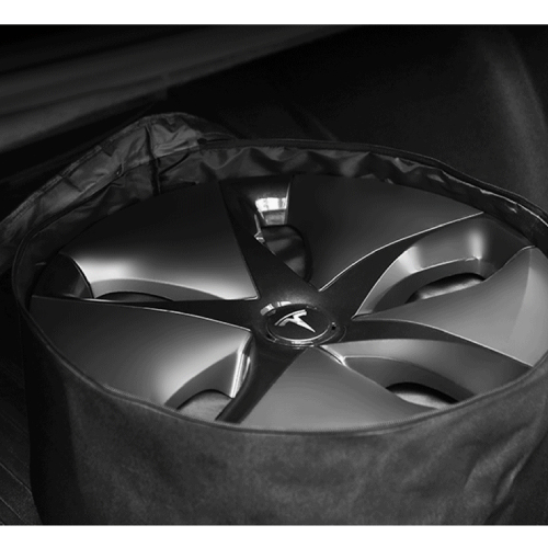 Radkappen Tasche für Tesla, Lieferumfang