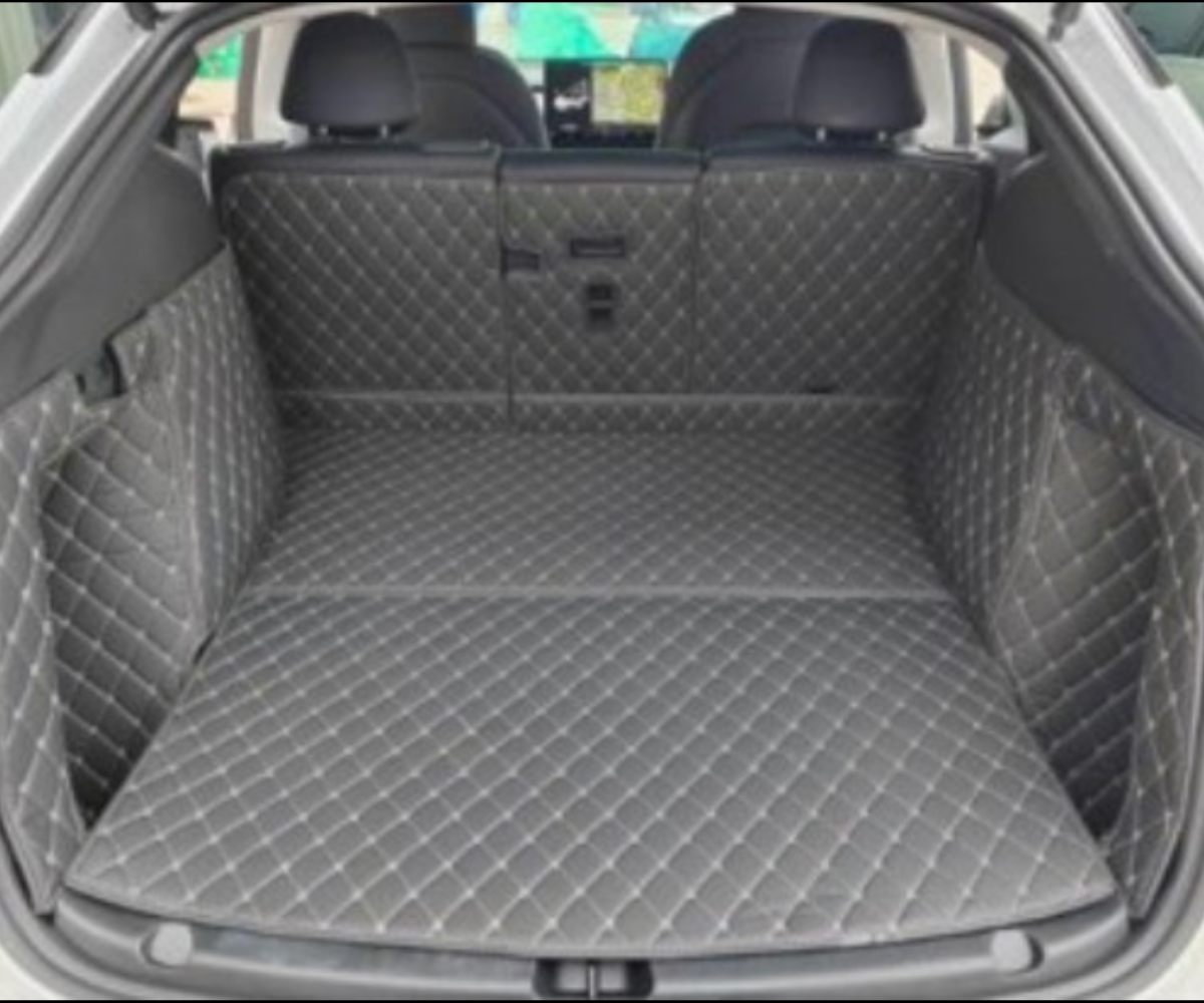 Kunstleder Kofferraummatte für Tesla Model Y – My Tesla Tuning