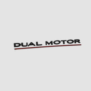 Dual Motor Logo für Tesla – My Tesla Tuning