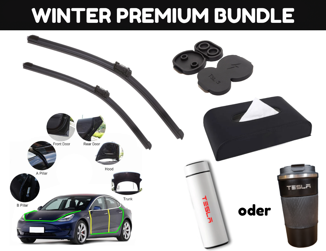 Winter Premium Bundle für Tesla – My Tesla Tuning