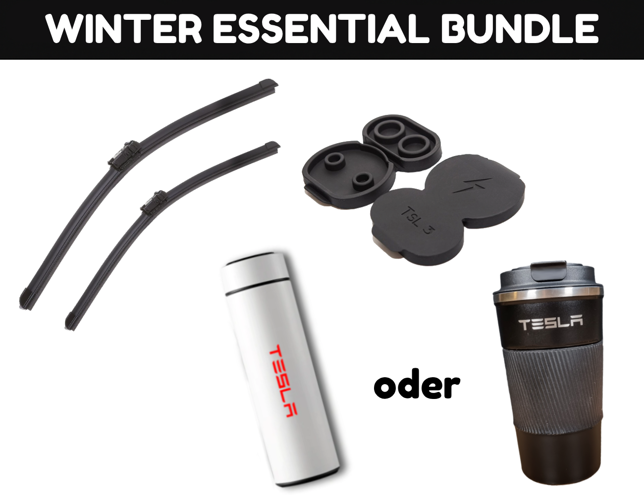 Winter Essentials Bundle für Tesla – My Tesla Tuning