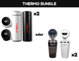 Thermo Duo Bundle für Tesla – 2er Flaschen-/Becher-Set