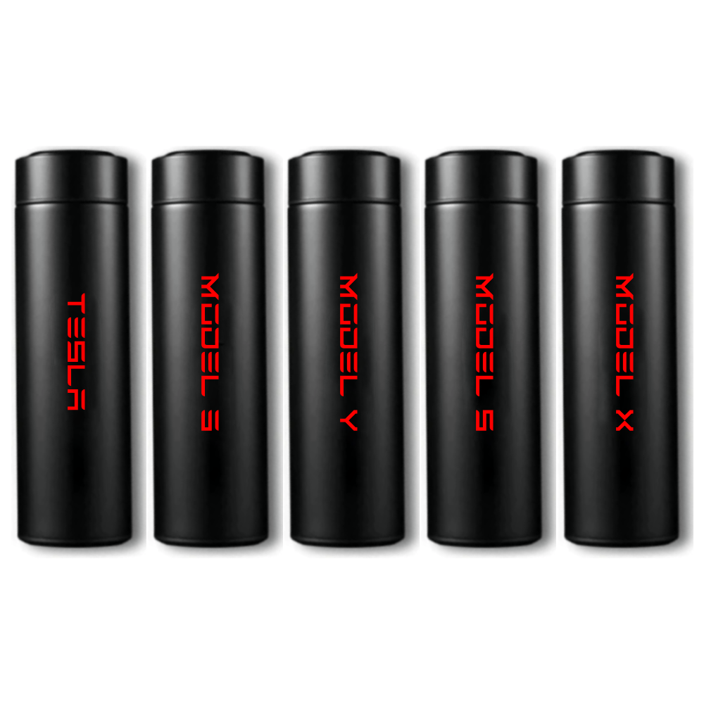 Thermosflasche mit LCD Touchscreen - Echtzeit Temperatur, Edelstahl 500ml