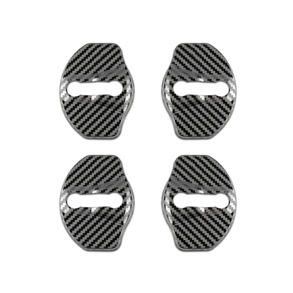 Style Bundle – Tesla 3D Buchstaben, LED Welcome Light & Matt-Schwarz Emblem