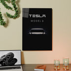 Tesla Model 3 Metalposter – My Tesla Tuning