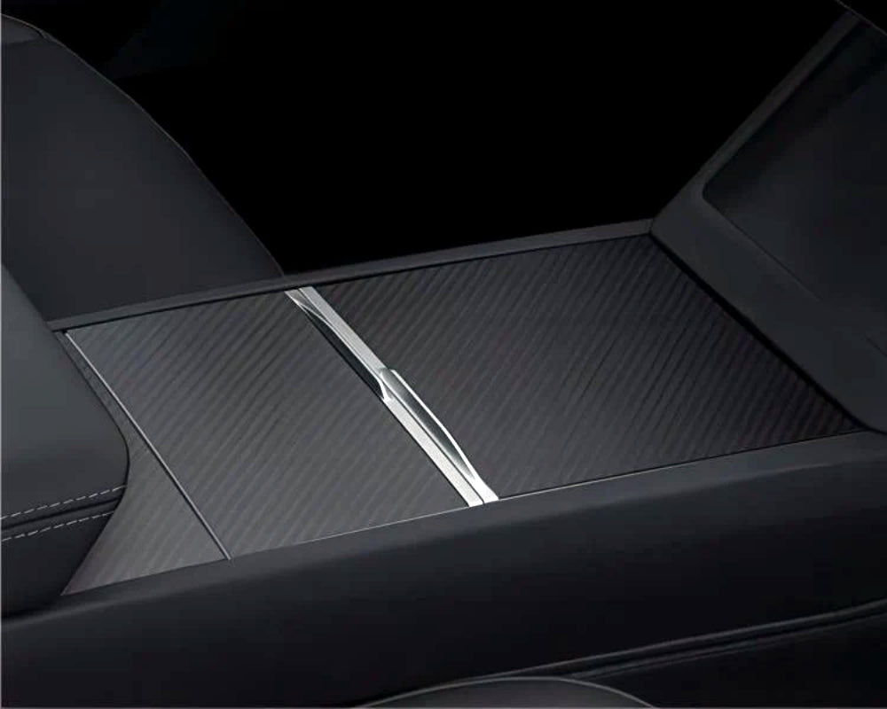 Carbon Folie Mittelkonsole für Tesla M3 Highland / MY Juniper – My Tesla Tuning
