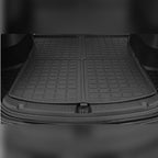 Allwettermatte für Tesla Model Y, eingelegt im Kofferraum