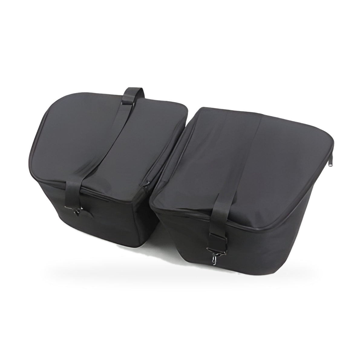 Frunk-Kühltaschen 2er-Set für Model Y – zwei schwarze Taschen mit Tragegurten