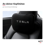 Kopfstützkissen Schwarz an einer Auto-Kopfstütze