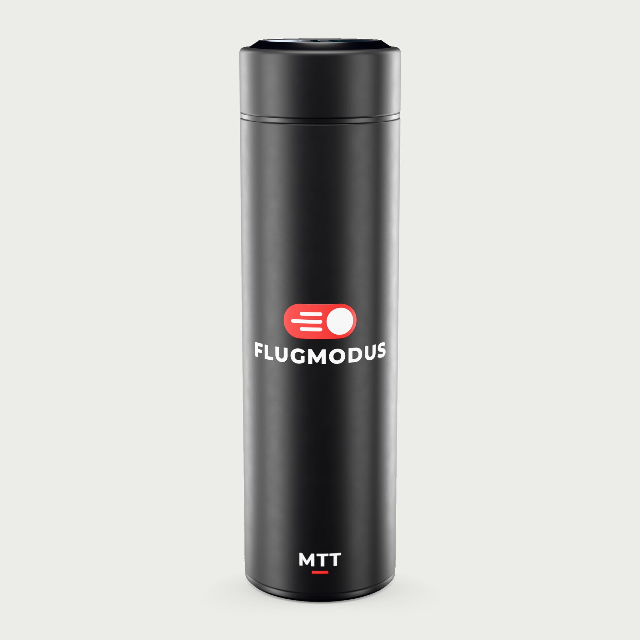 Motiv 05 · Flugmodus (Flasche in Schwarz)