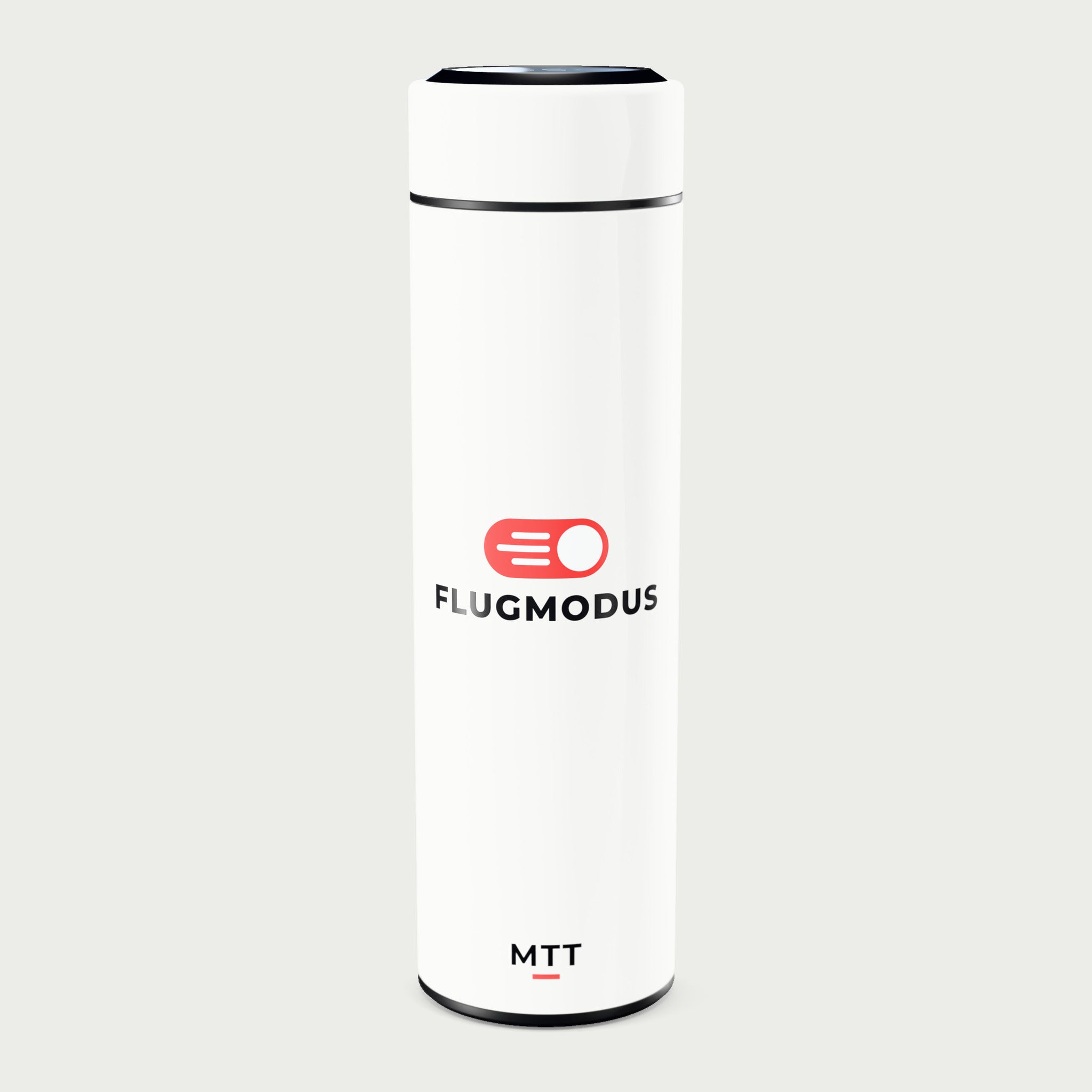 Motiv 05 · Flugmodus (Flasche in Weiß)