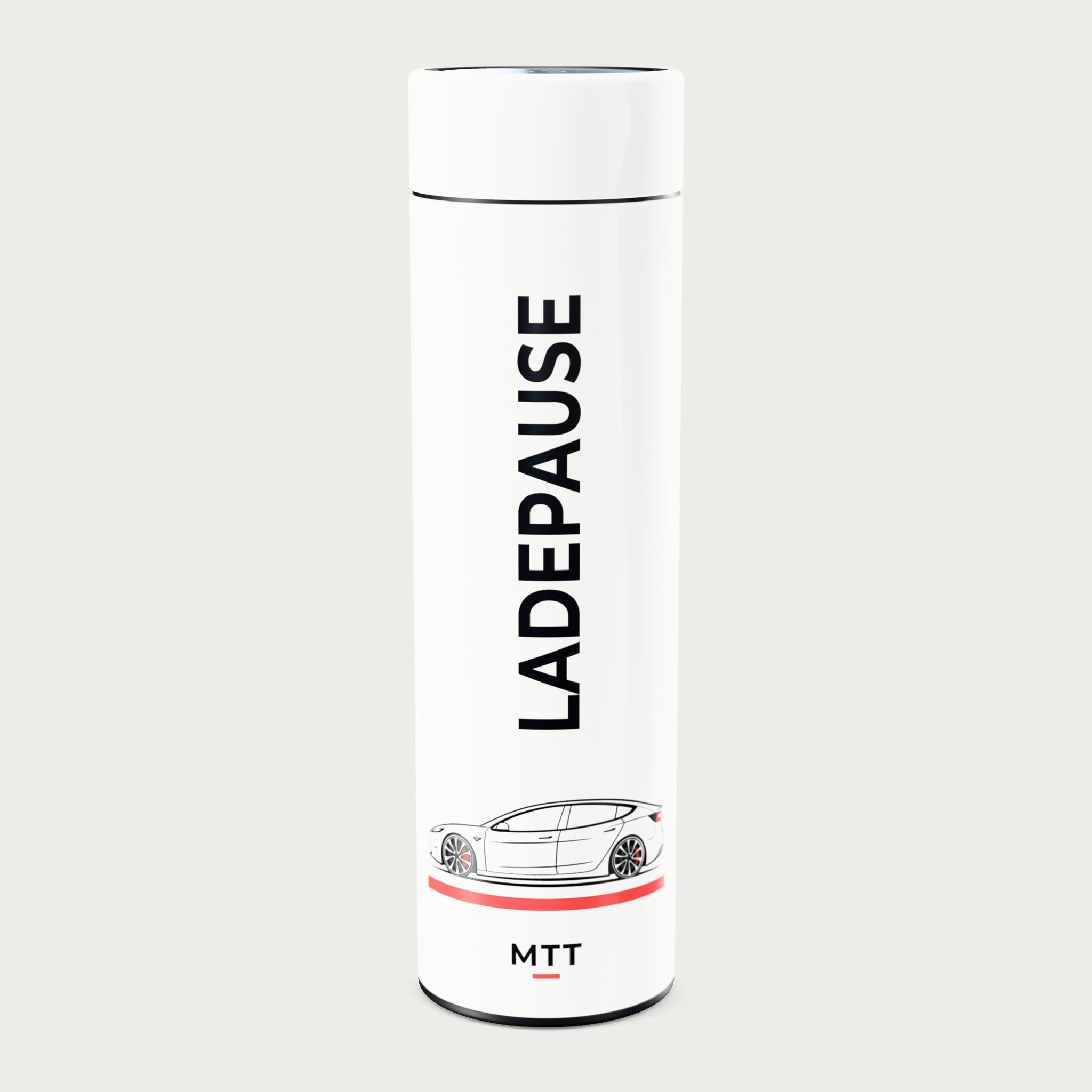 Motiv 01 · Ladepause (Flasche in Weiß)