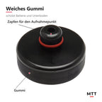 Wagenheber-Adapter für Tesla – Gummi-Adapter mit Zapfen für den Aufnahmepunkt
