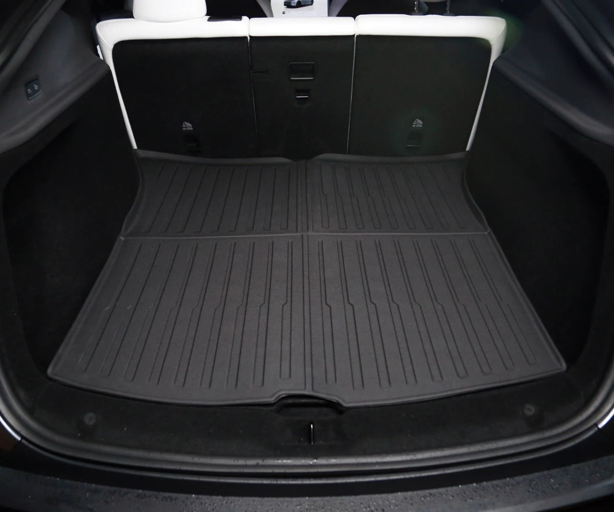 Kofferraum Allwettermatte für Tesla MY Juniper – My Tesla Tuning