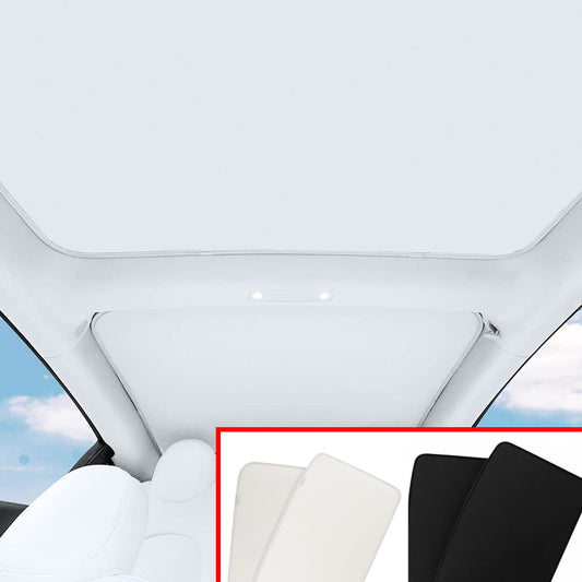 Premium Sonnenschutz für das Glasdach des Model 3 mit Isolationsschicht