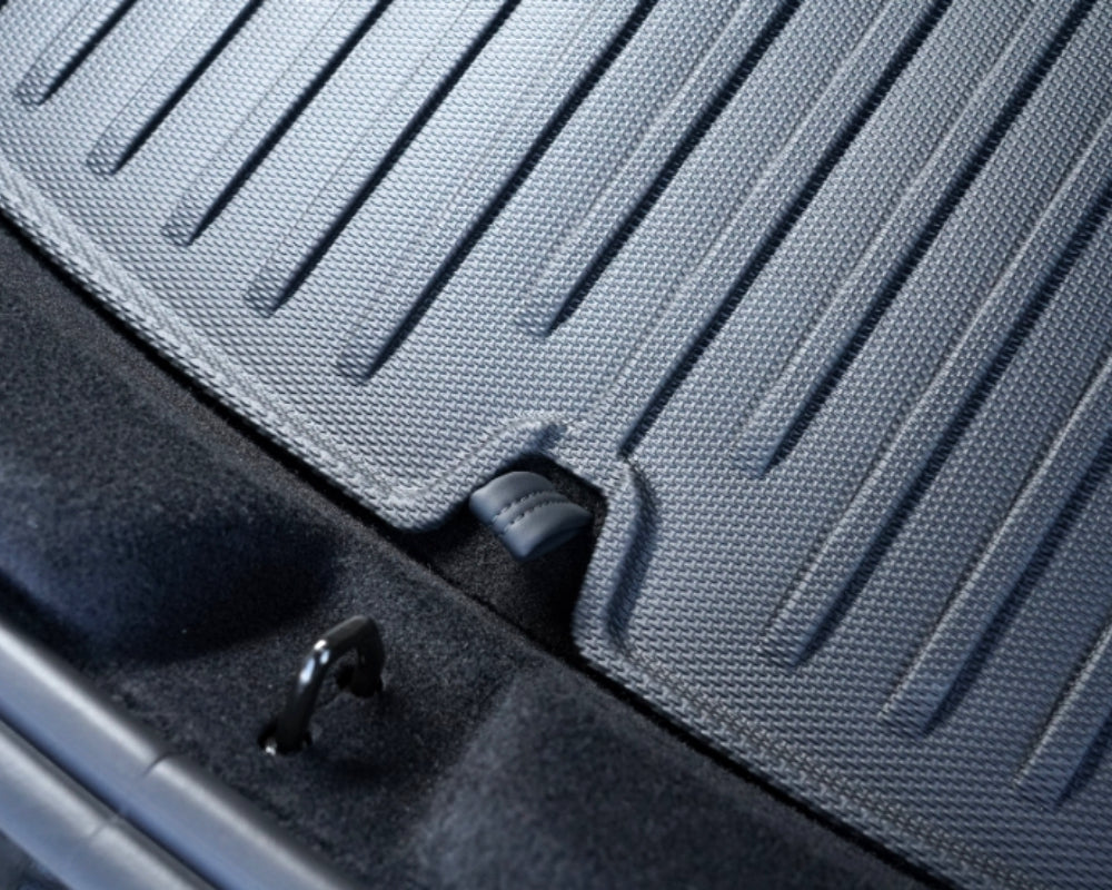 Kofferraum Allwettermatte für Tesla M3 Highland, Nahaufnahme
