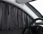 Vorhangset für Tesla Model 3/Y, an der Seitenscheibe montiert