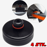 Jack Pad Adapter Set for Tesla – 4 Pieces, Rubber, Protection