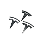 Logo Emblem 3er Set für Tesla Model 3/Y, Lieferumfang