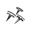 Logo Emblem 3er Set für Tesla Model 3/Y, im Tesla eingebaut