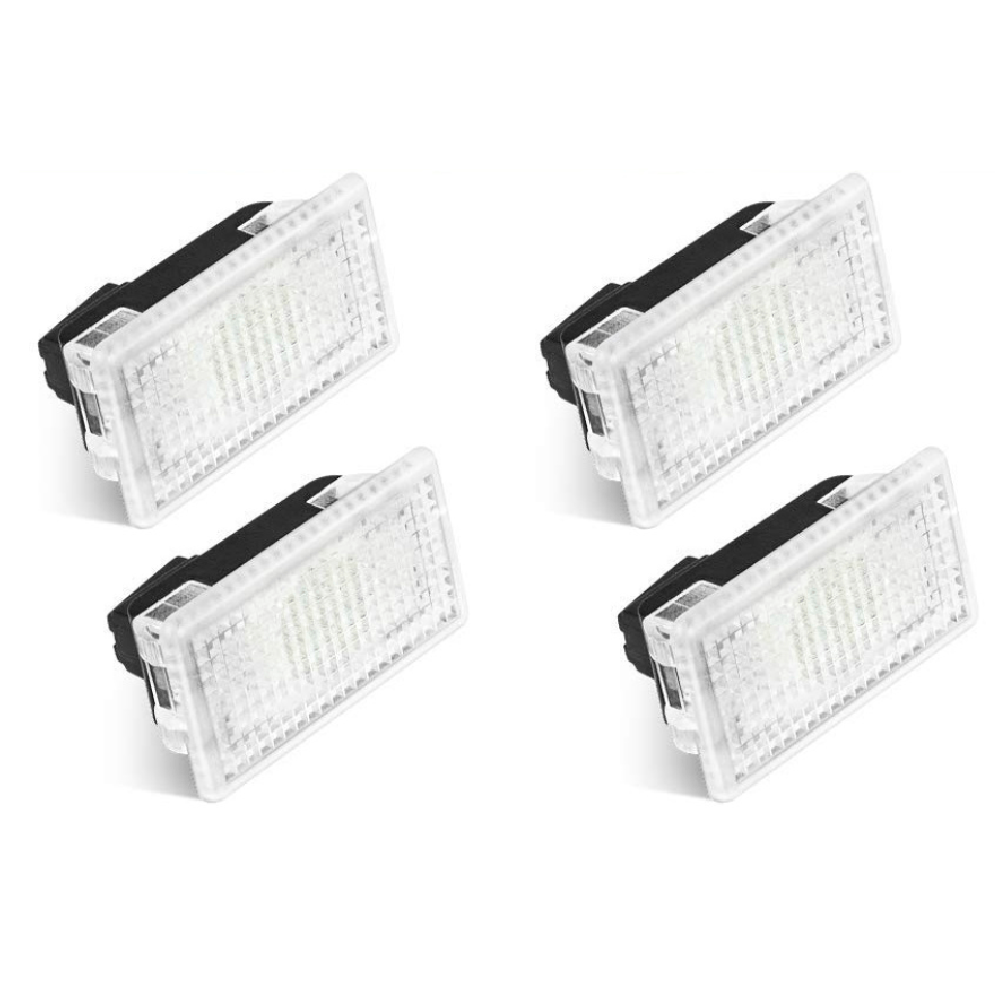 Innenraum-LED-Set für Tesla, Lieferumfang mit vier LEDs