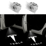 Willkommenslicht LED Projektor für Tesla – Logo, 2er Set