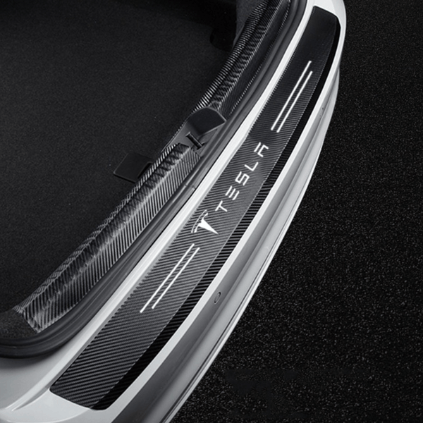 Ladekanten-Schutz für Tesla – Carbon-Optik, Selbstklebend